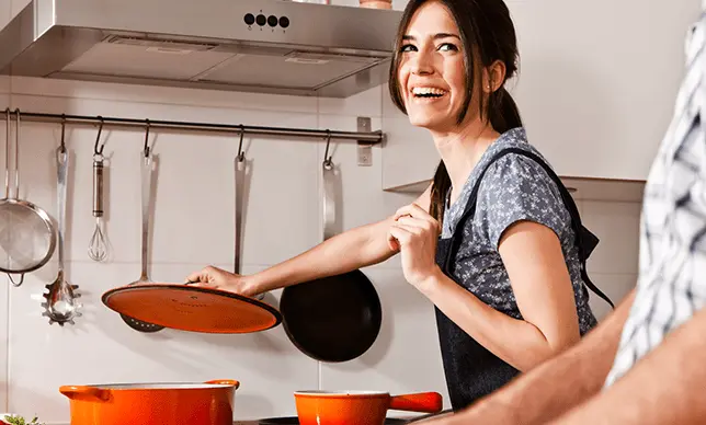 ¡Sin estrés! Disfruta cada momento en la cocina.