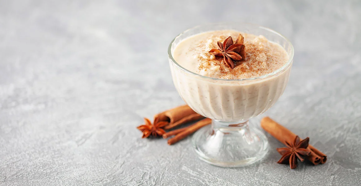 Mi receta favorita de arroz con leche y café