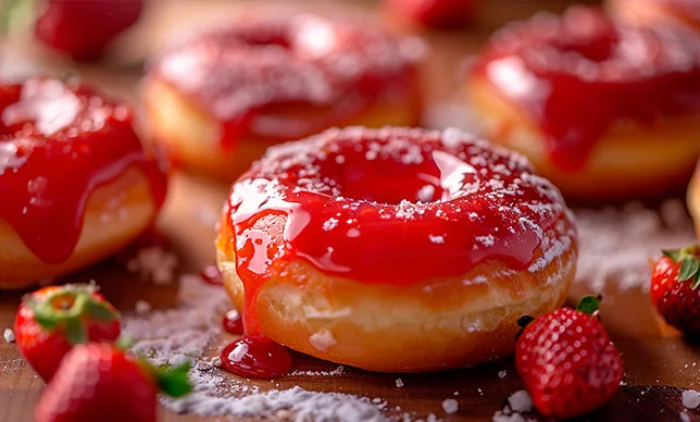 Donitas caseras de yogurt y vainilla: suaves, frescas y listas para el antojo