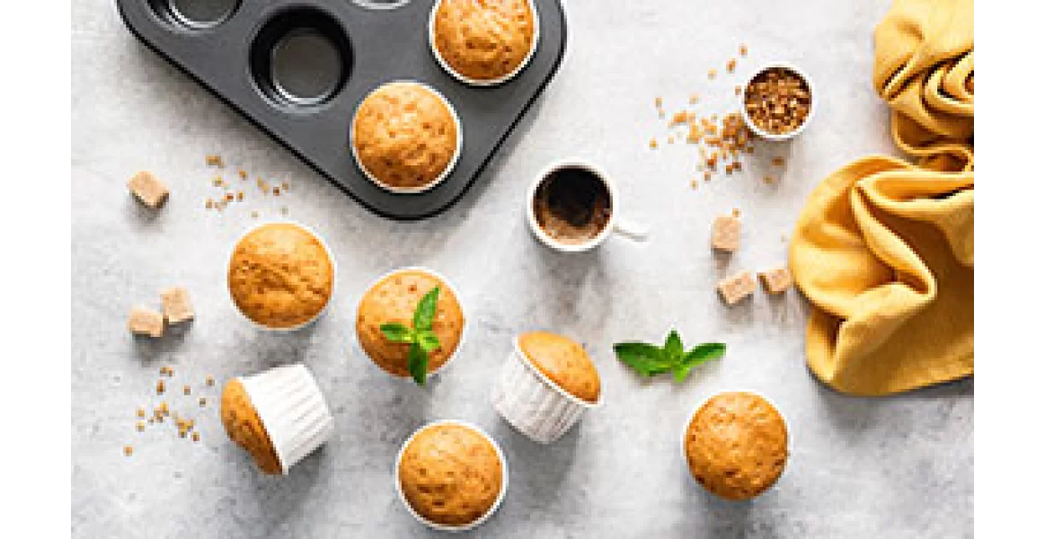 Te enseño a preparar unos deliciosos muffins de camote y naranja