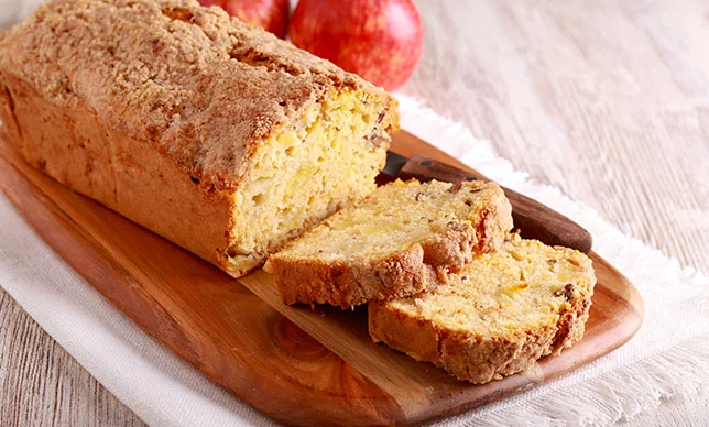 Receta fácil de panqué de avena y vainilla