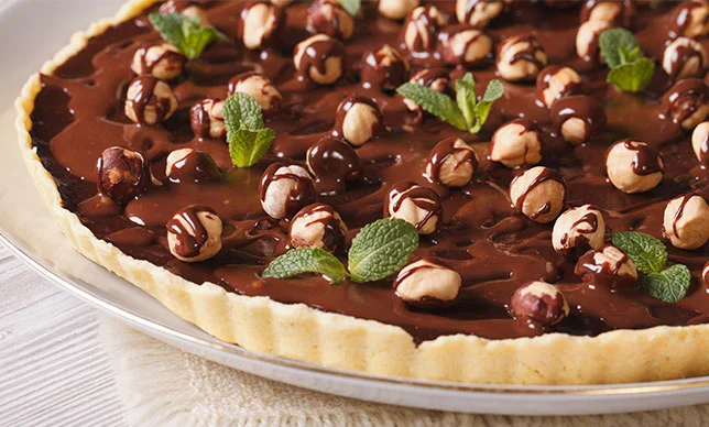 Mi receta especial de tarta de chocolate con capa crujiente