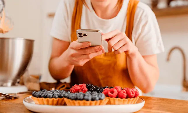 ¿Cómo tomarle fotos a mis postres?