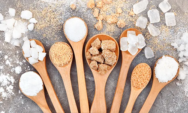 Tipos y uso de azúcares en la repostería