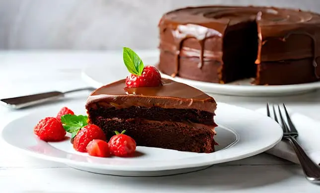 Pastel de chocolate ¡sin harina!