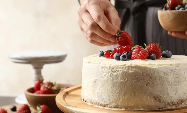 6 opciones de decoraciones healthy para pasteles