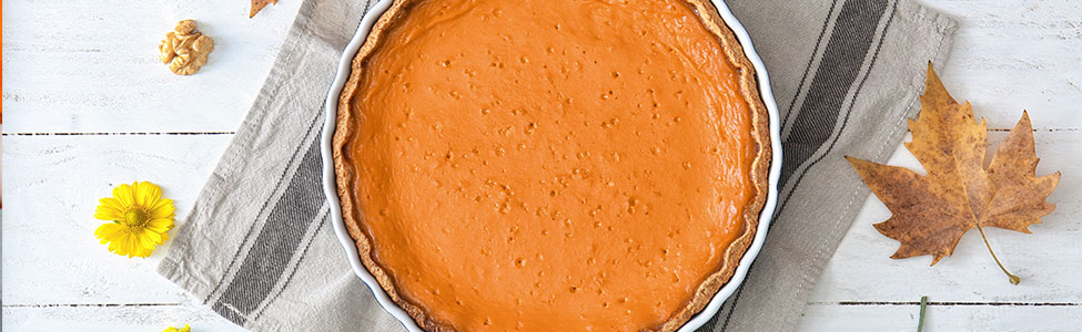 Hornea una tarta de calabaza con queso crema