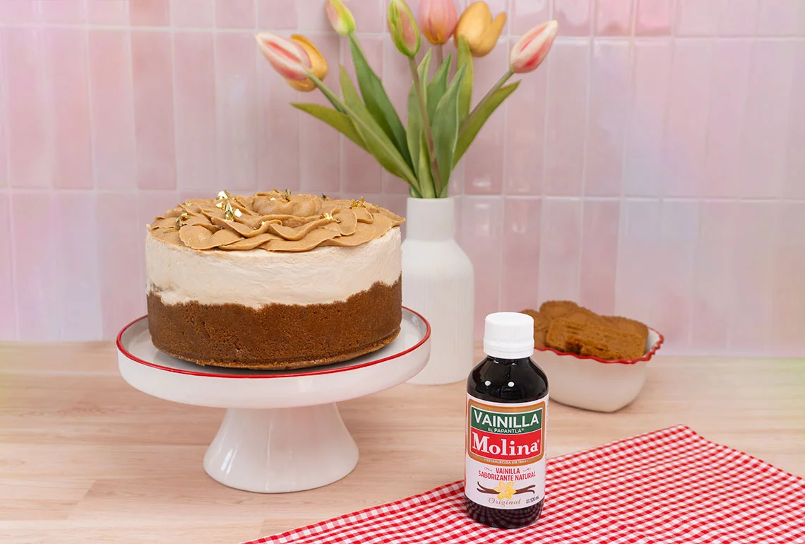Cheesecake de biscoff (sin horno)