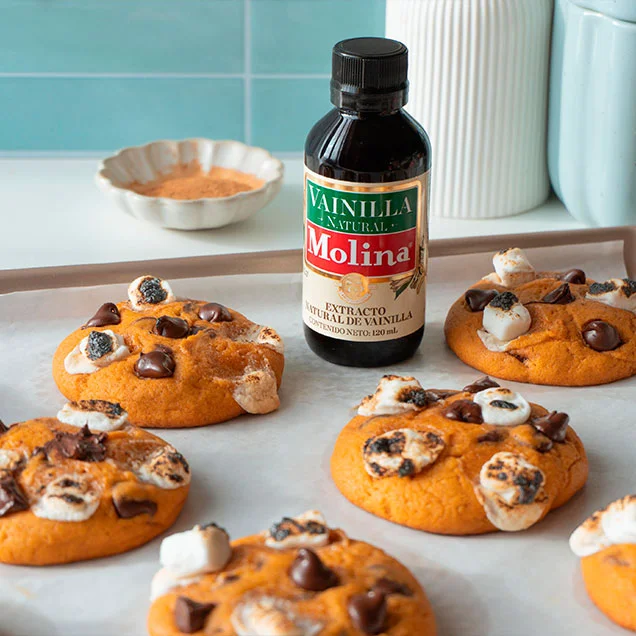 Galletas pumpkin s'mores