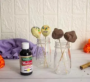 Cake pops de pan de muerto