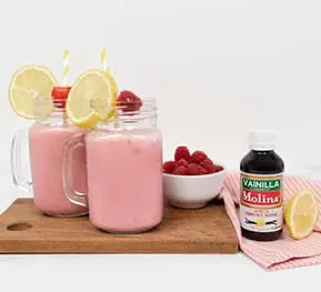 Limonada de frambuesa