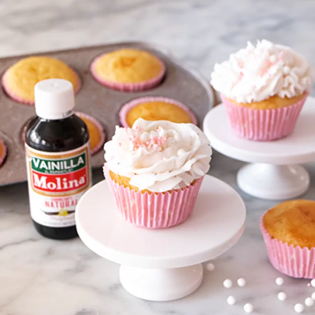 Cupcakes de vainilla