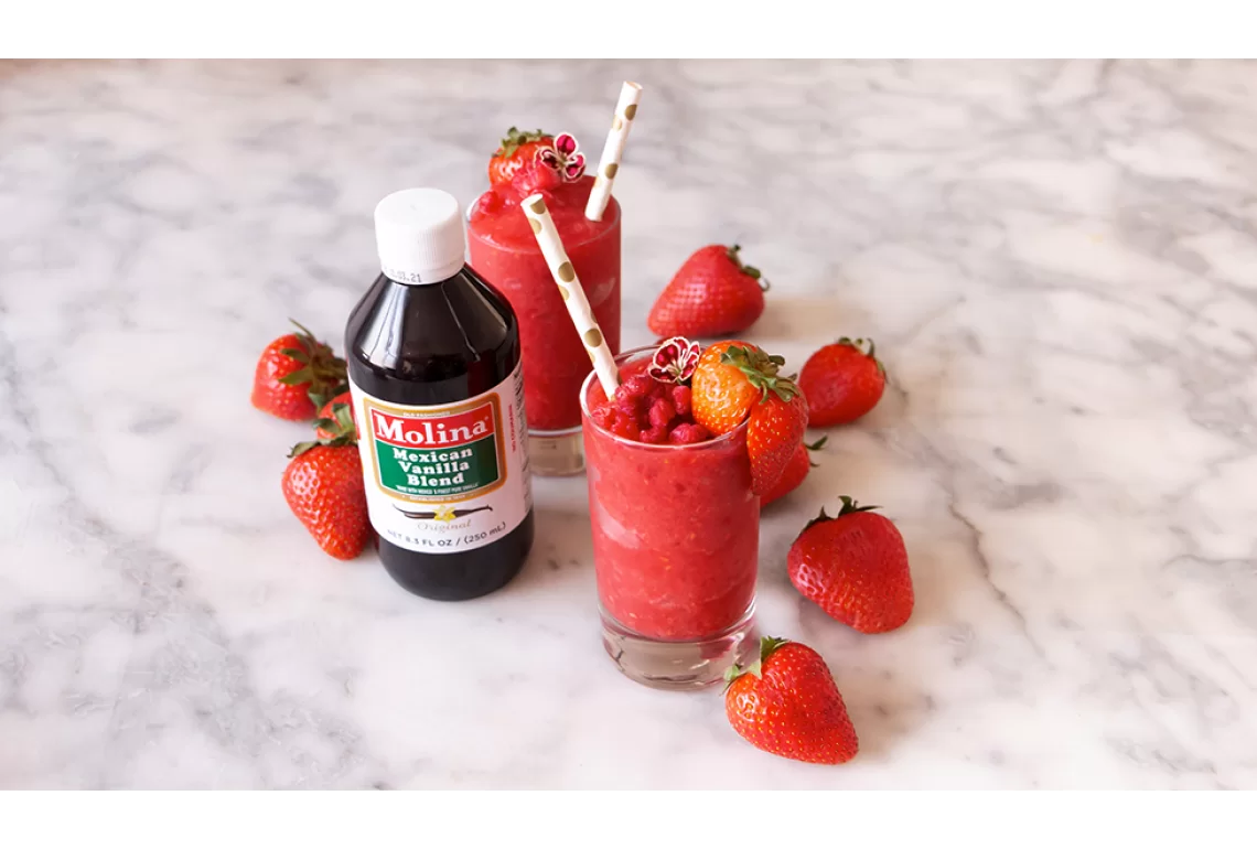 Margarita de frambuesas