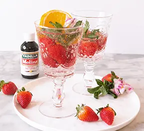 Coctel de fresas