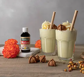 Frappé de pan de muerto