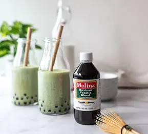 Matcha bubble tea