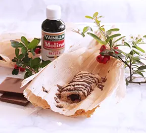 Tamales de chocolate