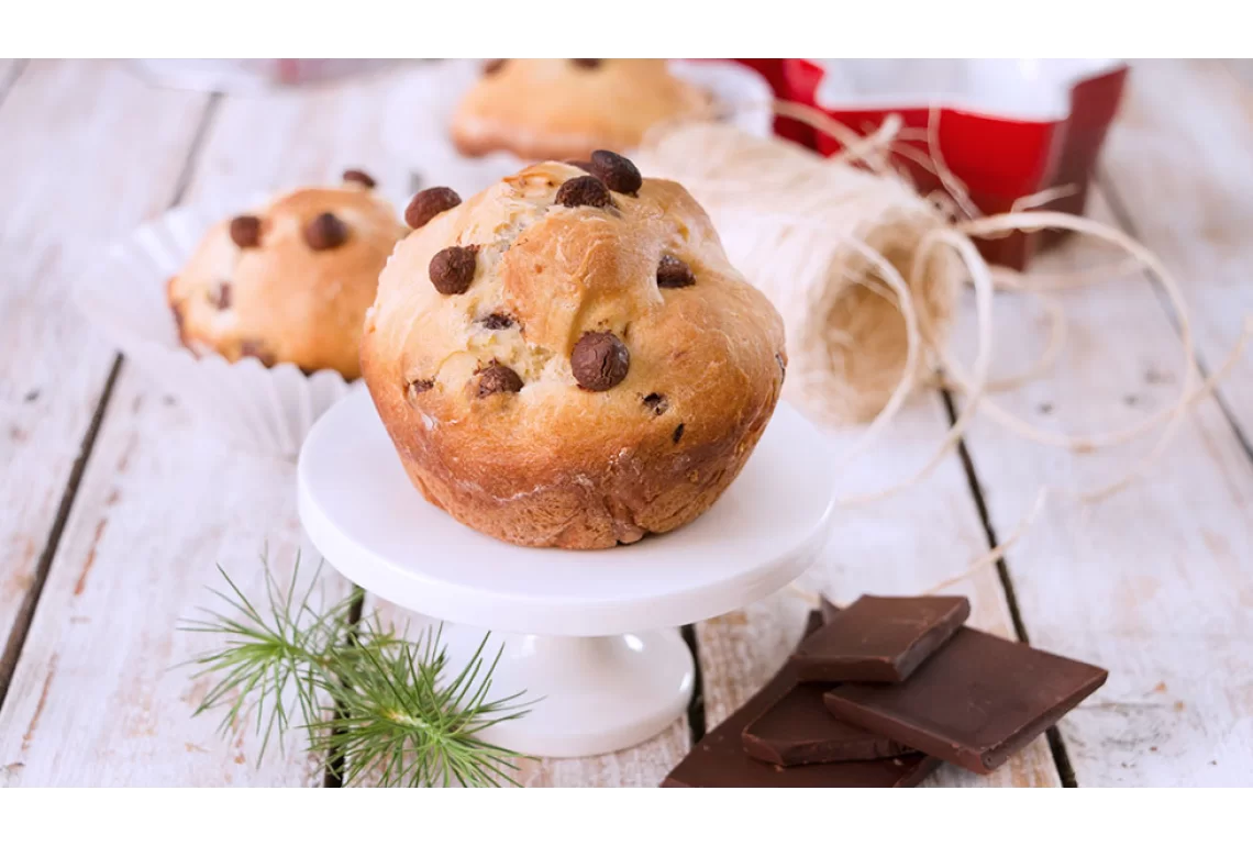 Panecitos de chispas de chocolate