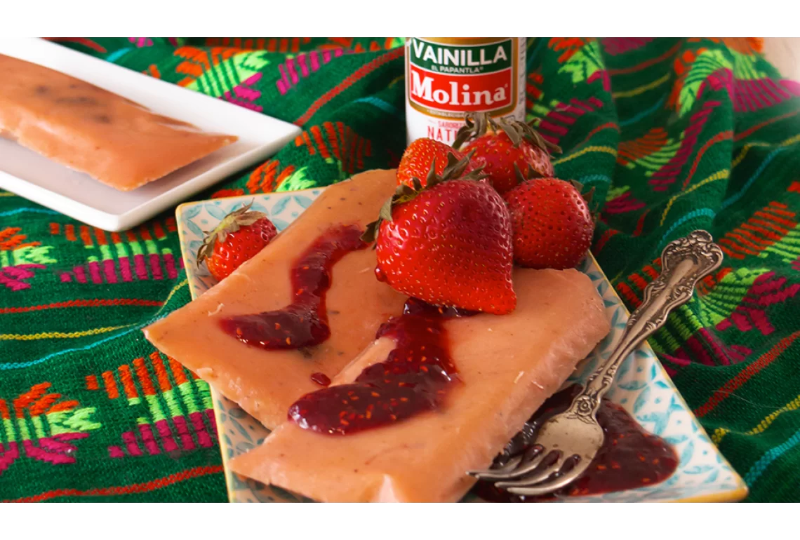 Tamales de fresa