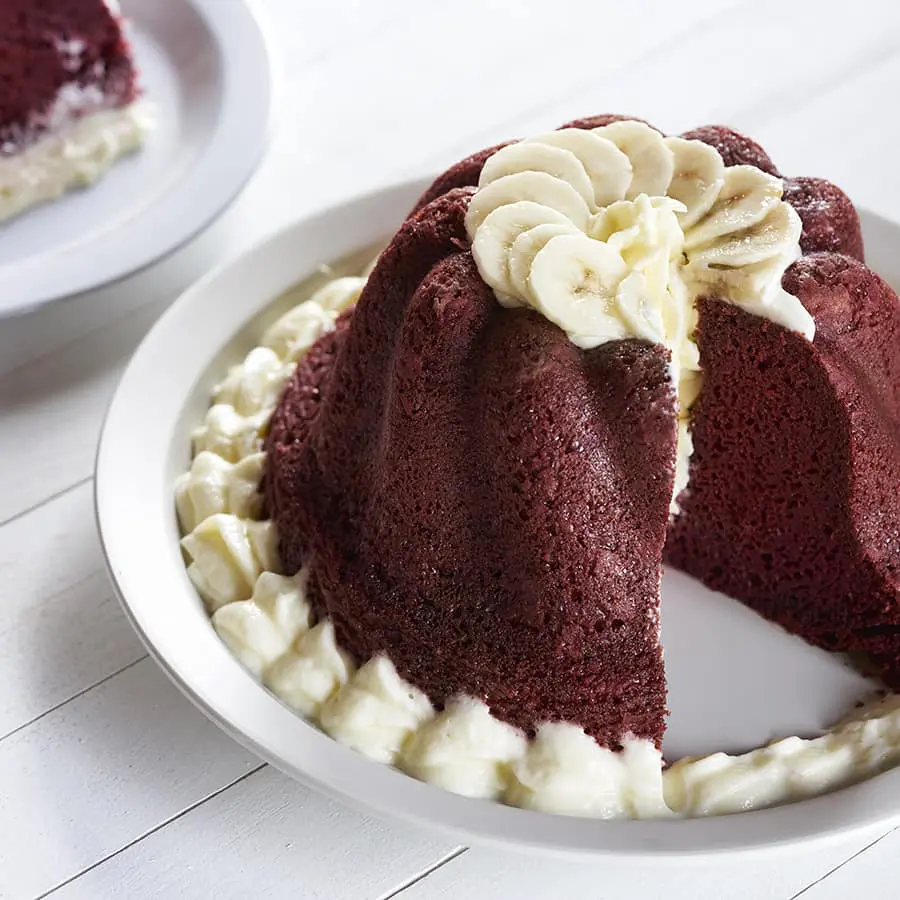 Red velvet banana bread